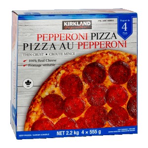 Pepperoni Thin Crust Pizza